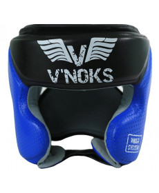 Шолом боксерський VNoks Futuro Tec S/M, чорно-синій