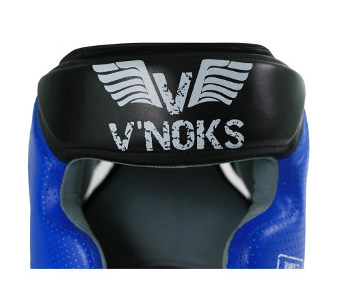 Шолом боксерський VNoks Futuro Tec S/M, чорно-синій