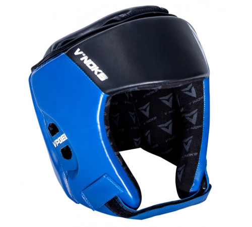 Шолом Боксерський VNoks Lotta L/XL, чорно-синій