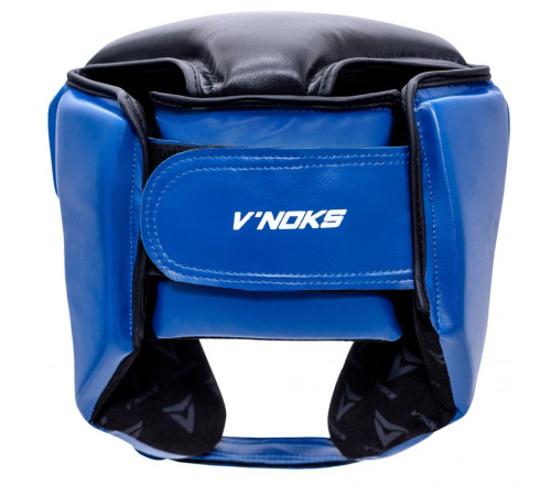 Шолом боксерський VNoks Lotta S/M, чорно-синій