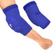 Налокітники спортивні RDX Hosiery Elbow Foam M, сині