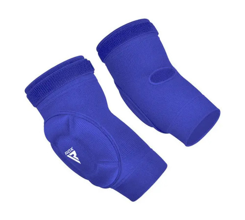 Налокітники спортивні RDX Hosiery Elbow Foam M, сині