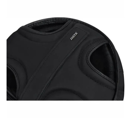 Шолом боксерський з капою RDX T15 Noir Cheek Protector розмір XL, чорний Шолом боксерський з капою RDX T15 Noir Cheek Protector розмір XL, чорний