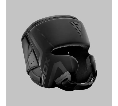 Шолом боксерський з капою RDX T15 Noir Cheek Protector розмір XL, чорний Шолом боксерський з капою RDX T15 Noir Cheek Protector розмір XL, чорний
