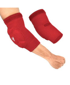 Налокітники спортивні RDX Hosiery Elbow Foam M, червоні
