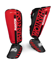 Захист гомілки та стопи Phantom APEX Striking L/XL, червоний