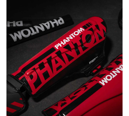 Захист гомілки та стопи Phantom APEX Striking L/XL, червоний