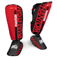 Захист гомілки та стопи Phantom APEX Striking S/M, червоний