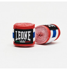Бинти для боксу  Leone 3,5 м, червоні
