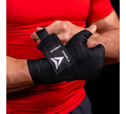 Бинти для боксу V`Noks 4,5 м, чорні