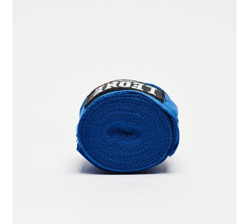 Бинти для боксу Leone AB705 3,5 м, сині