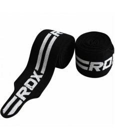 Бинти для присідань RDX 20217, чорно-білі
