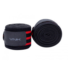 Бинти для присідань VNK 2м, чорно-червоні