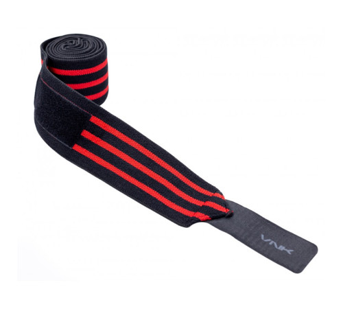 Бинти для присідань VNK 2м, чорно-червоні
