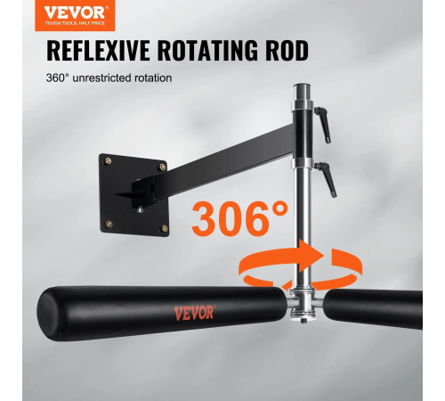 Боксерський гриф настінний VEVOR, чорний