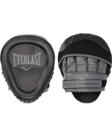 Лапи боксерські Everlast POWERLOCK R FOCUS MITT, чорний 