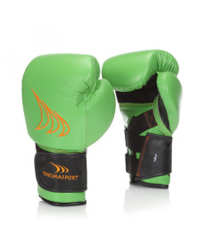 Боксерські рукавички Yakimasport LIZARD зелені