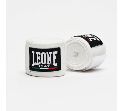 Бинти для боксу Leone AB705 3,5 м, білі