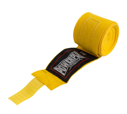 Бинти для боксу PowerPlay 3046 NYLON 3 м, жовті