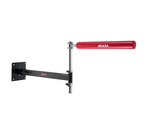 Настінний боксерський гриф VEVOR, чорно-червоний