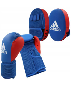 ADIDAS Дитячий боксерський набір : рукавички 8 унцій , щити тренерські лапи XS