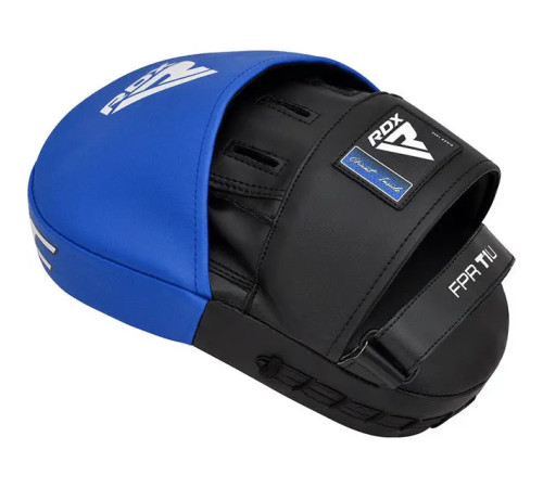 Лапи боксерські RDX T1 Curved синьо-чорні