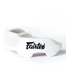 Капа боксерська доросла Fairtex MG3 від 11 років біла