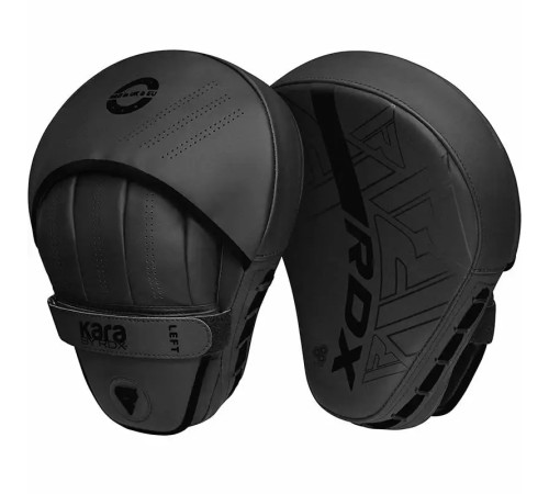 Лапи боксерські RDX F6 KARA Matte чорні