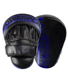 Лапи боксерські PowerPlay 3041 Challanger чорно-сині