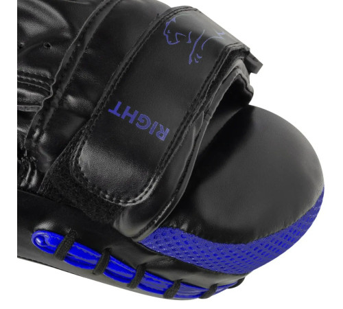 Лапи боксерські PowerPlay 3041 Challanger чорно-сині