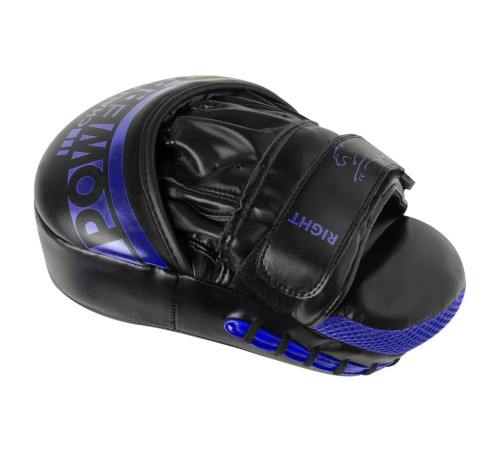 Лапи боксерські PowerPlay 3041 Challanger чорно-сині