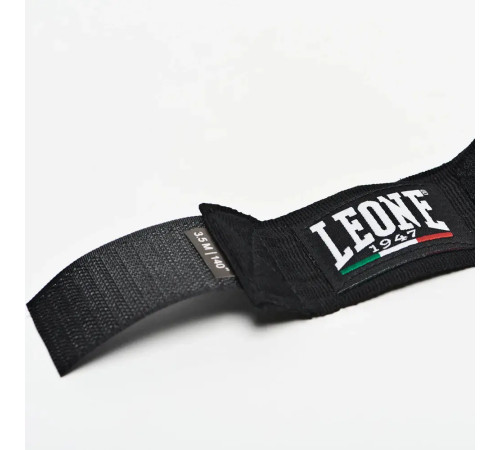 Бинти для боксу Leone AB705 2,5 м, чорні