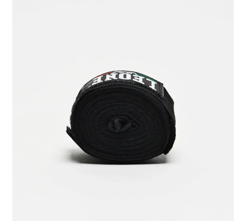 Бинти для боксу Leone AB705 3,5 м, чорні