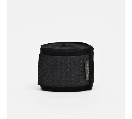 Бинти для боксу Leone AB705 3,5 м, чорні