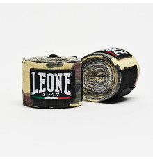 Бинти для боксу Leone AB705 4,5 м, зелений камуфляж