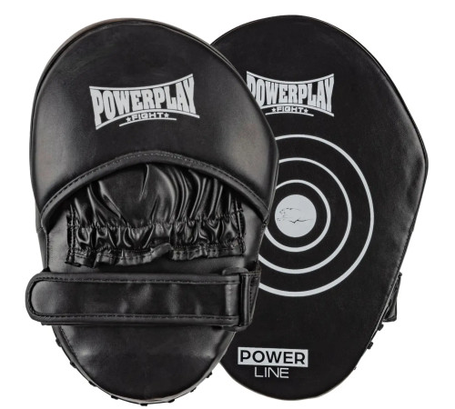 Лапи боксерські PowerPlay 3051 чорні