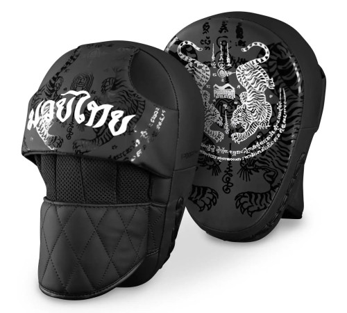 Лапи боксерські Phantom Muay Thai чорні