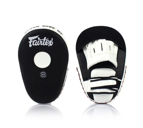 Лапи боксерські Fairtex FMV13 чорно-білі