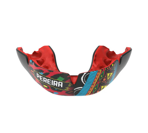 Капа боксерська доросла OPRO UFC Collection Alex Pereira від 11 років, чорна