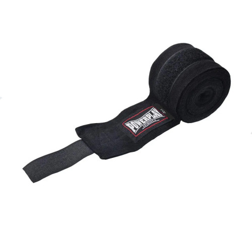 Бинти для боксу PowerPlay 3046 2,5 м, чорні