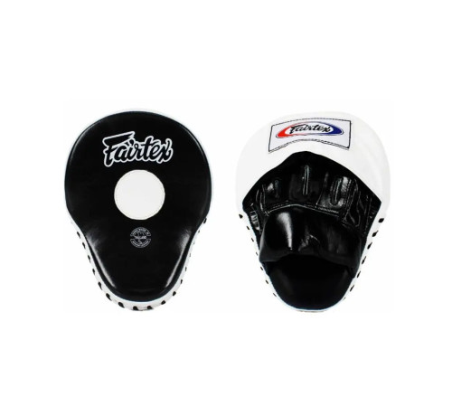 Лапи боксерські Fairtex FMV9 чорно-білі