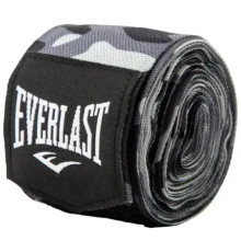 Бинти EVERLAST SPARK PRINTED HAND WRAPS 120 X2 розмір 120 (304,8 см), чорно-сірий