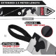Бинти RDX HAND WRAPS 2,5 м, чорно-сірі