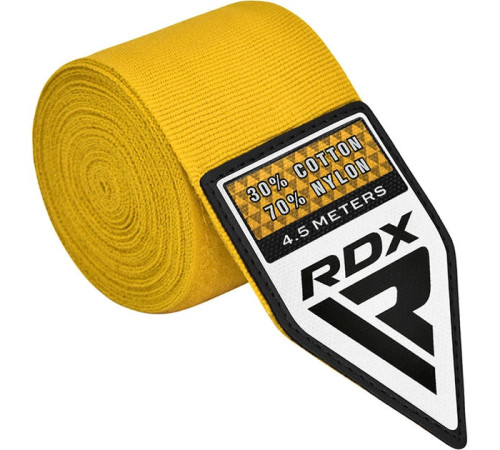Бинти RDX HAND WRAPS 4,5 м, жовті