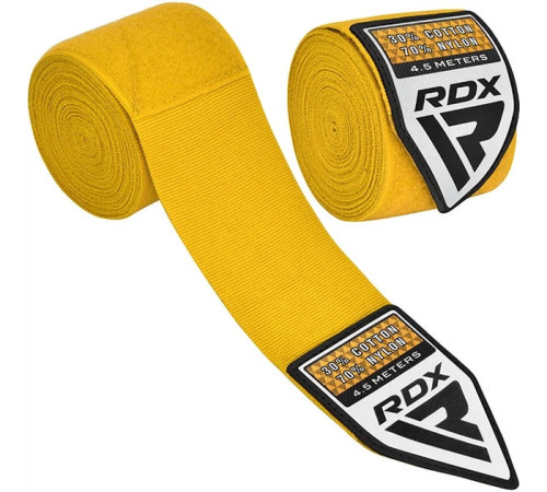 Бинти RDX HAND WRAPS 4,5 м, жовті