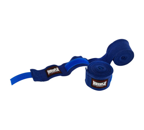 Бинти для боксу PowerPlay 3047 4 м, сині