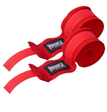Бинти для боксу PowerPlay 3047 4 м, червоні