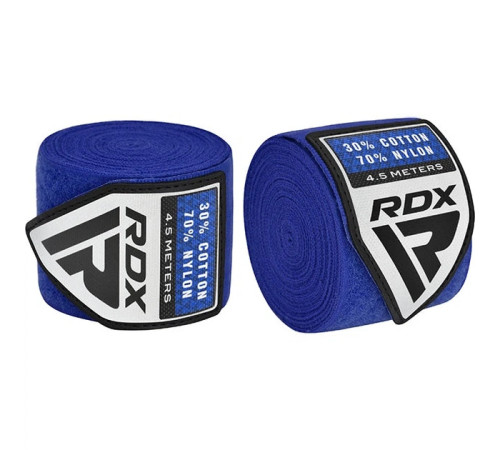 Бинти RDX HAND WRAPS 4,5 м, сині