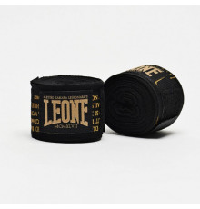 Бинти для боксу Leone Legionarivs 3,5 м, чорні