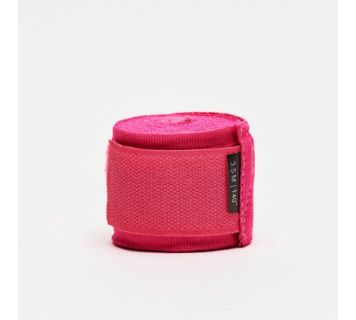 Бинти для боксу Leone 3,5 м, рожеві